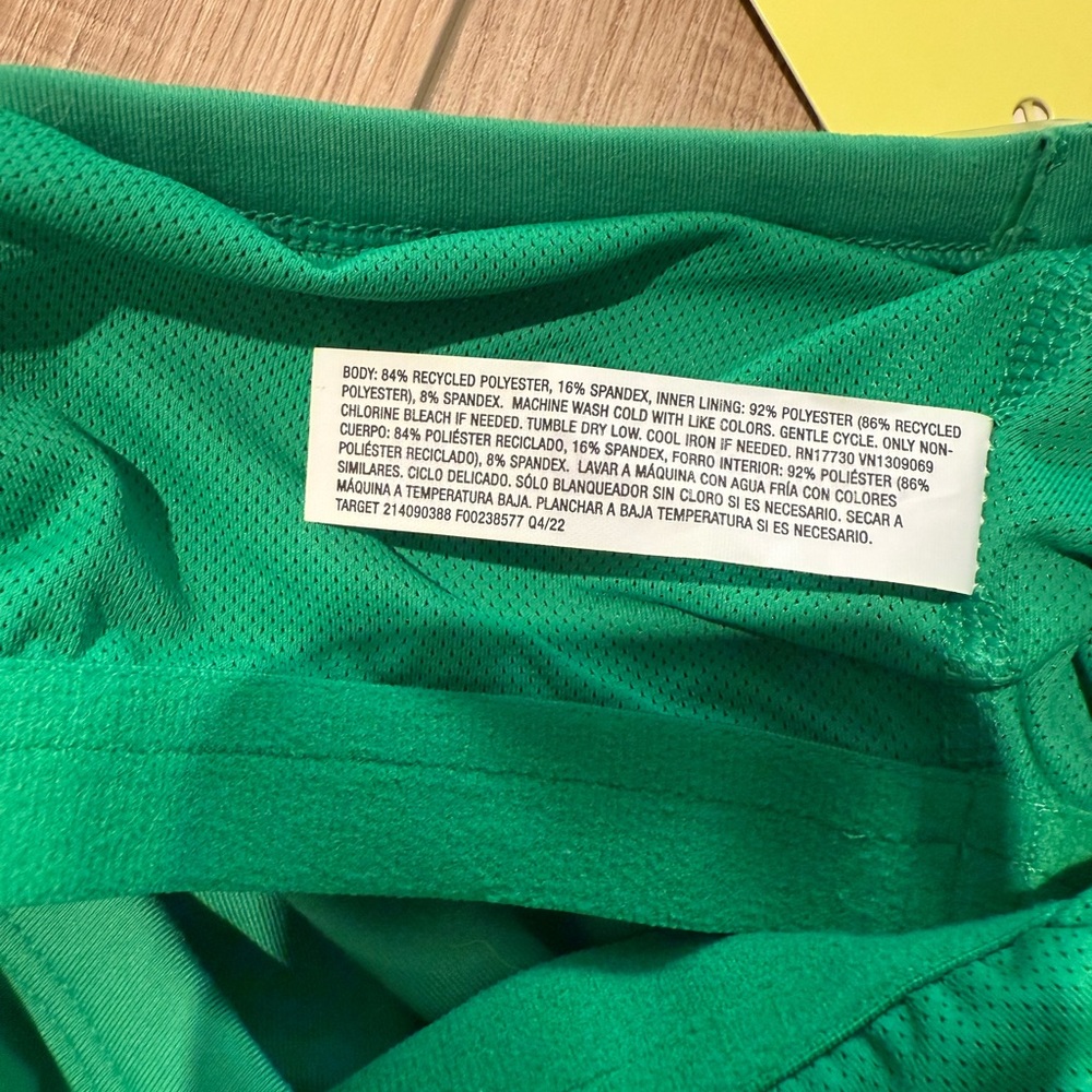 All in Motion Green One Shoulder Active Dress - Picture 3 of 5